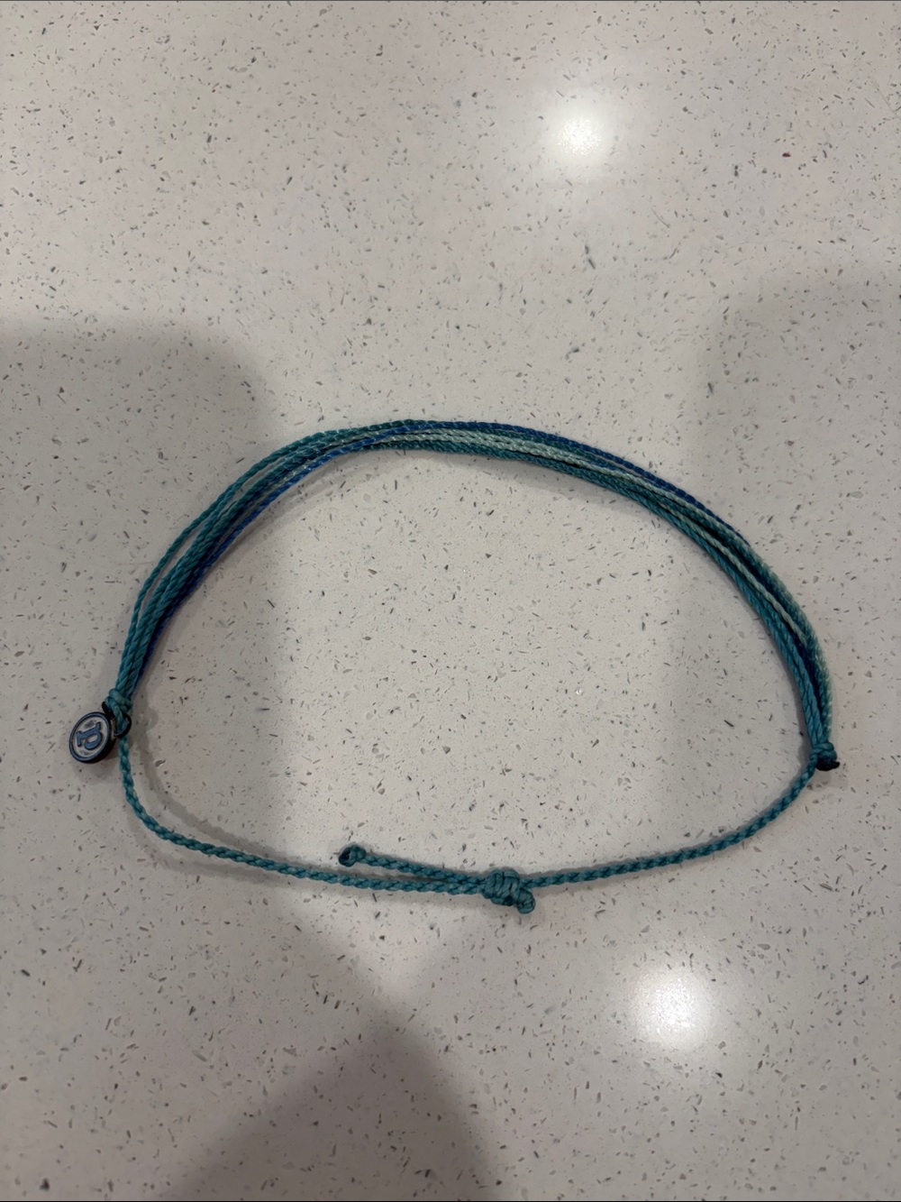 Pura Vida Teal Anklet/Bracelet